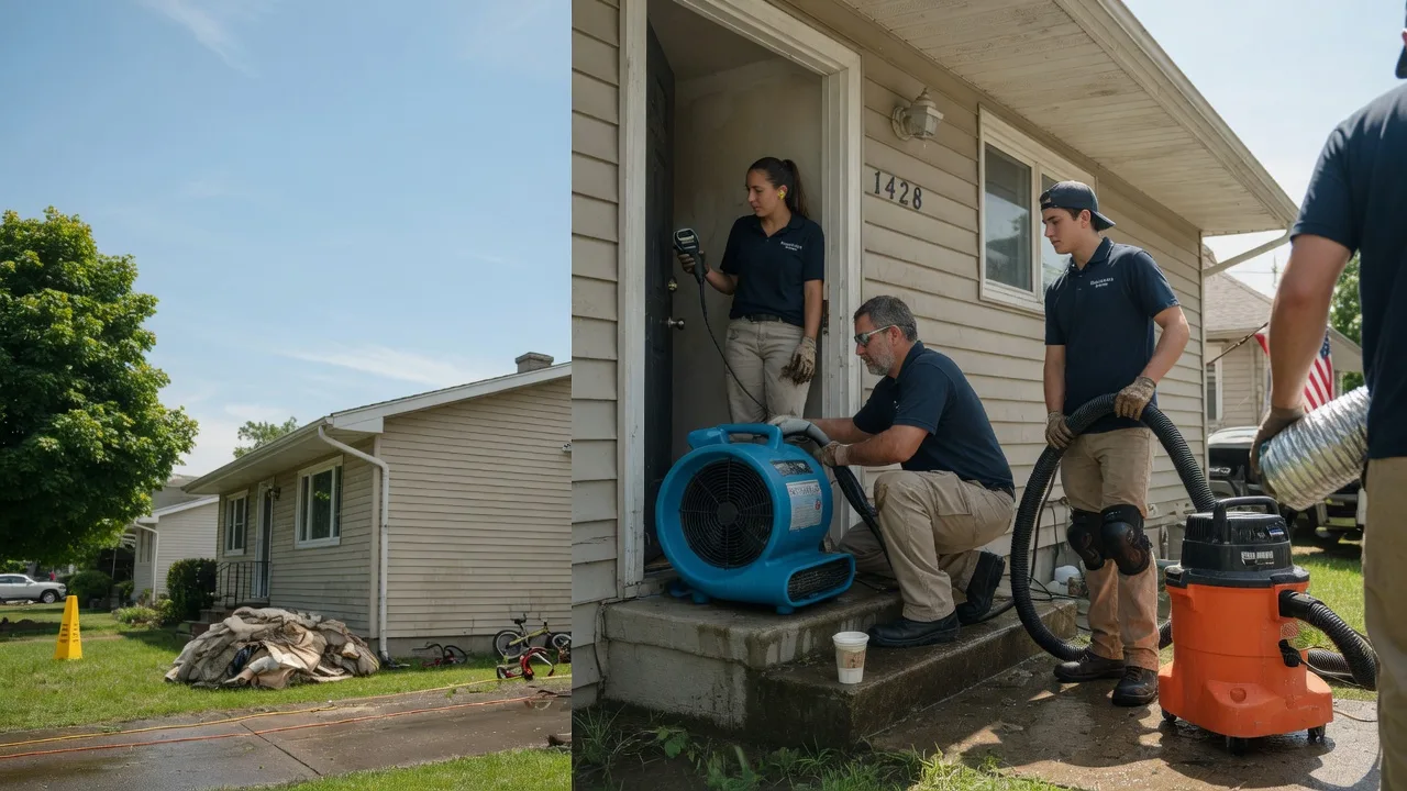 Water Damage Restoration in Saint John, IN near me